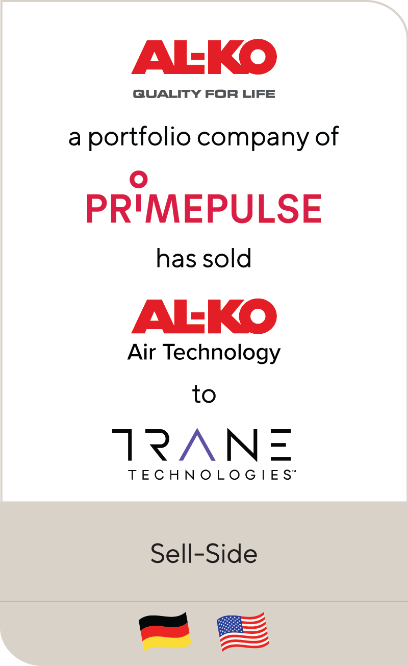 AL KO SE Primepulse SE AL KO Air Technology Trane Technologies 2022