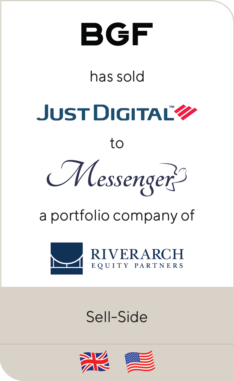BGF Just Digital Messenger Holdings Riverarch Equity Partners 2024