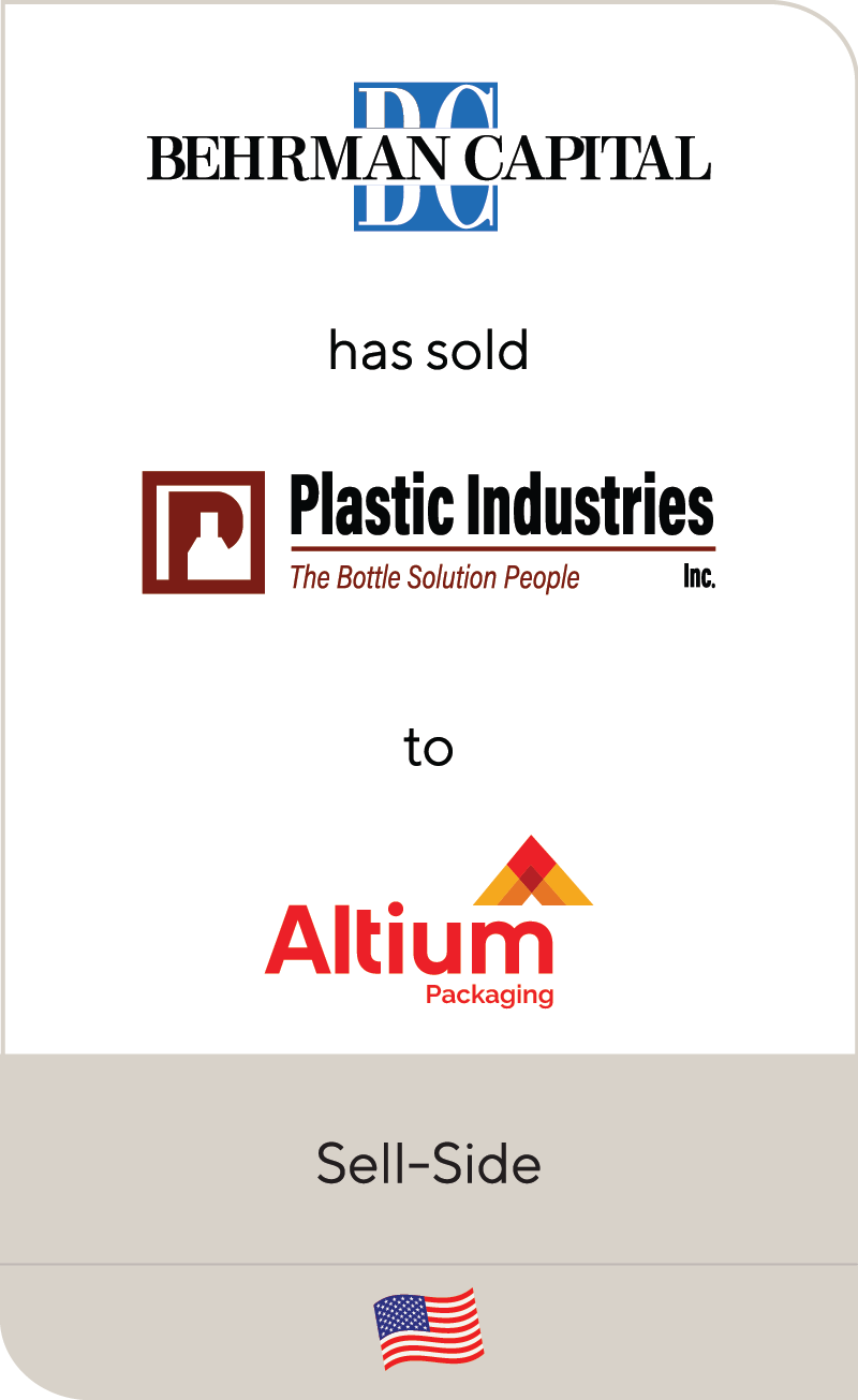 Behrman Capital Plastic Industries Altium Packaging 2022