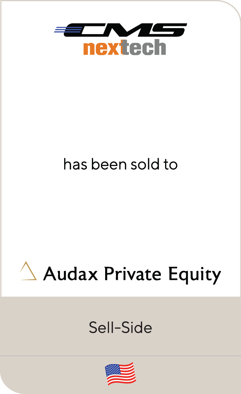CMS Mechanical Audax Private Equity 2020