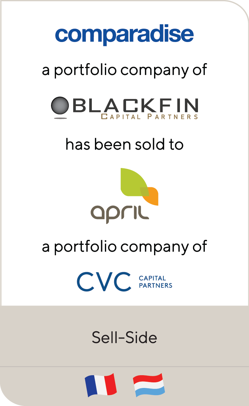 Comparadise BlackFin April CVC 2020