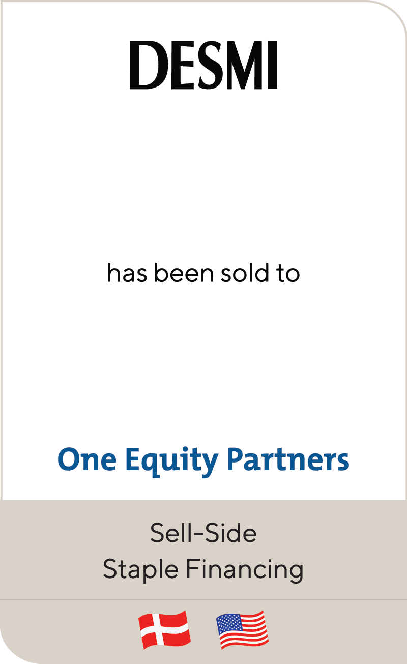 DESMI_One Equity Partners Europe GmbH_2022