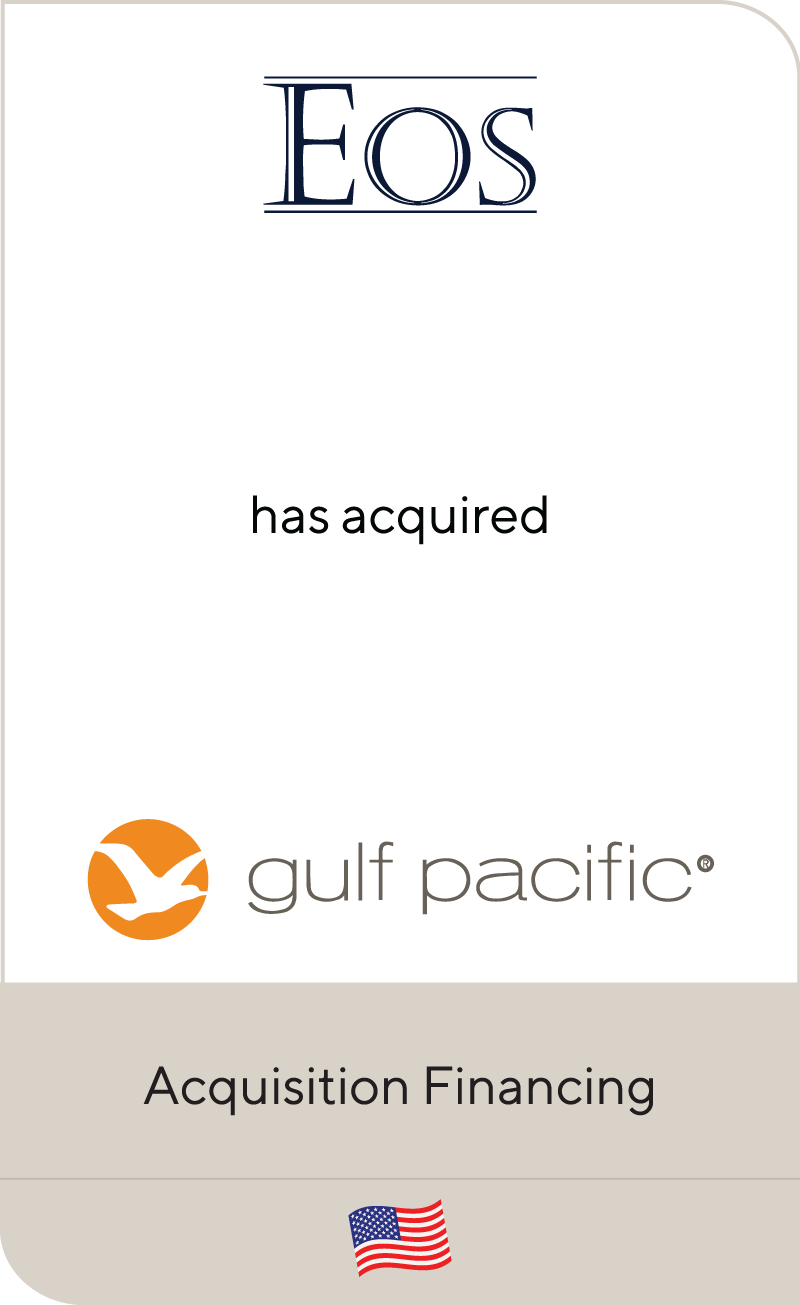 Eos Partners Gulf Pacific Rice Co Inc 2022