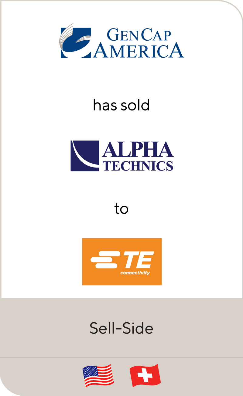 Gen Cap America Alpha Technics TE Connectivity 2019