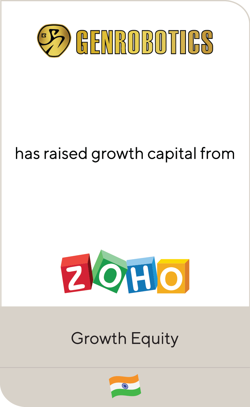 Genrobotics ZOHO 2022