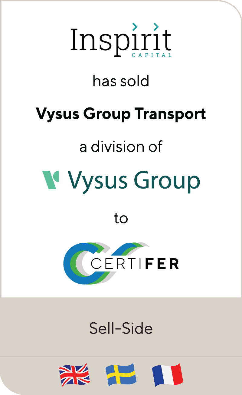 Inspirit Capital Vysus Group Transport Vysus Group Certifer SA 2022