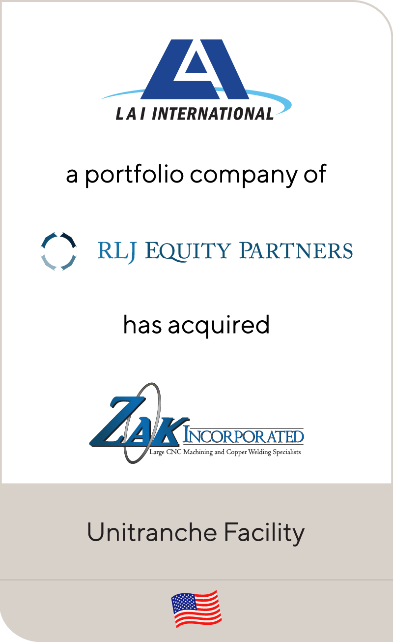 LAI International RLJ ZAK Incorporated 2014