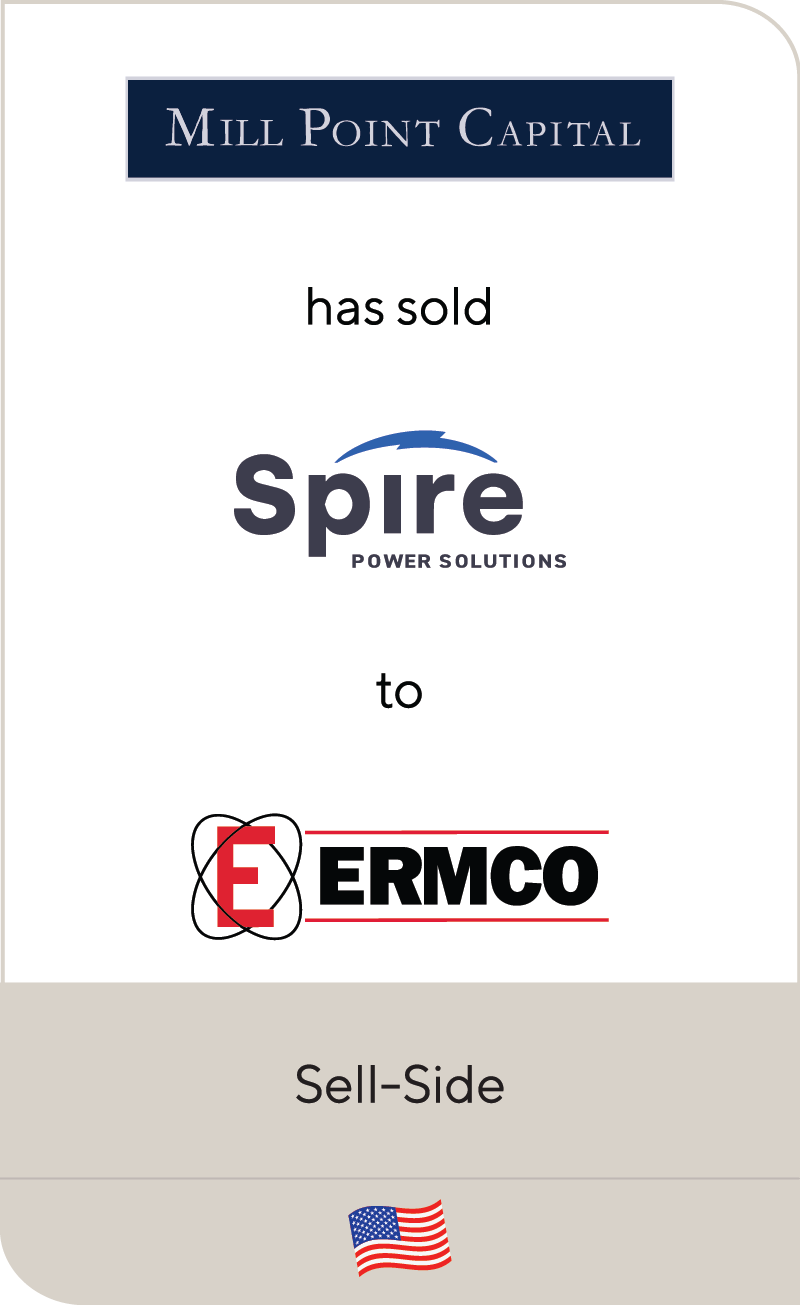 Mill Point Capital Spire Power Solutions ERMCO 2022