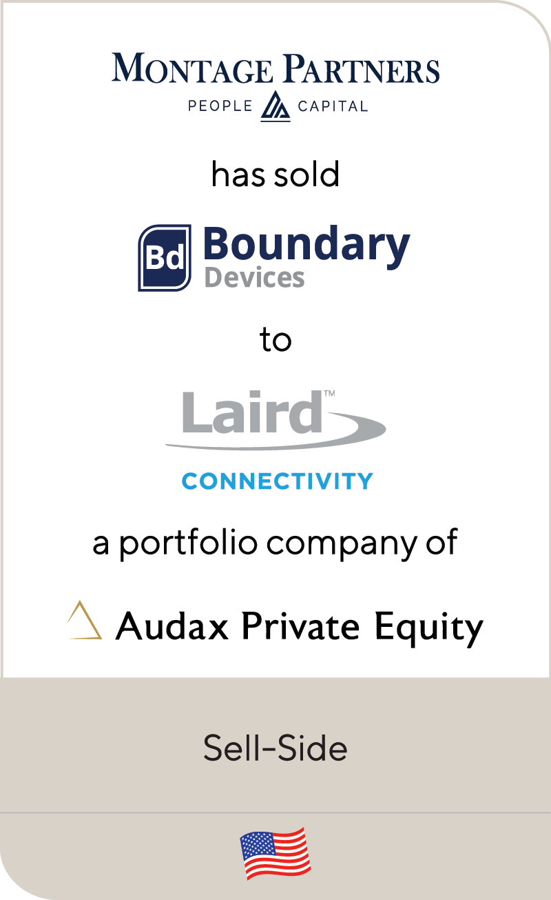 Montage Partners Boundary Devices Laird Connectivity Audax Group 2022