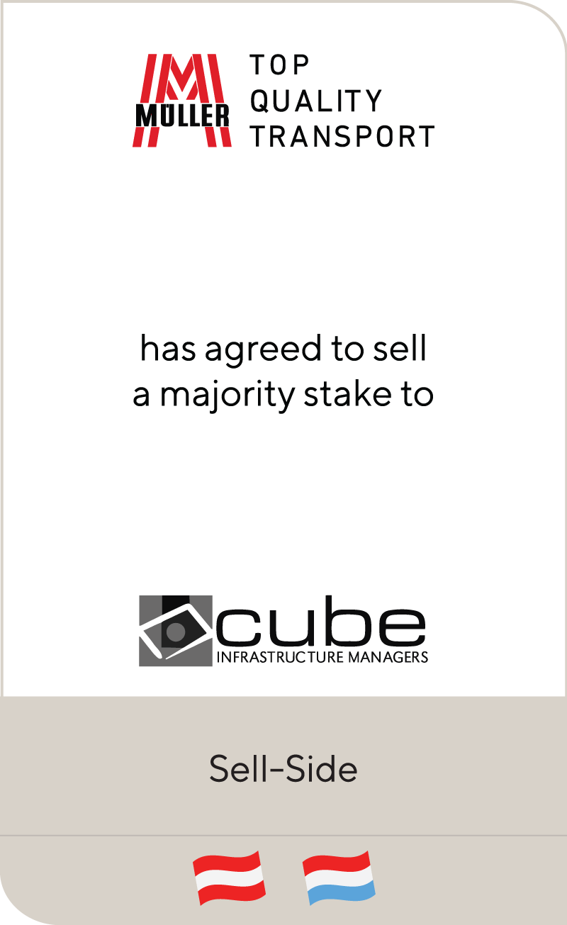 Mueller Transporte GmbH Cube Infrastructure Managers 2022