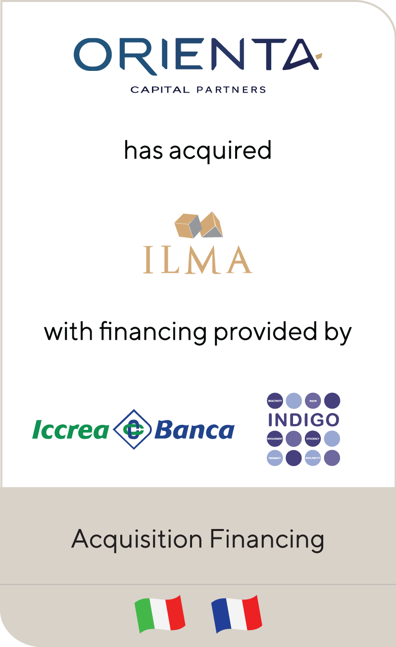 Orienta Capital Partners I.L.M.A. ICCREA Banca Indigo Capital 2022