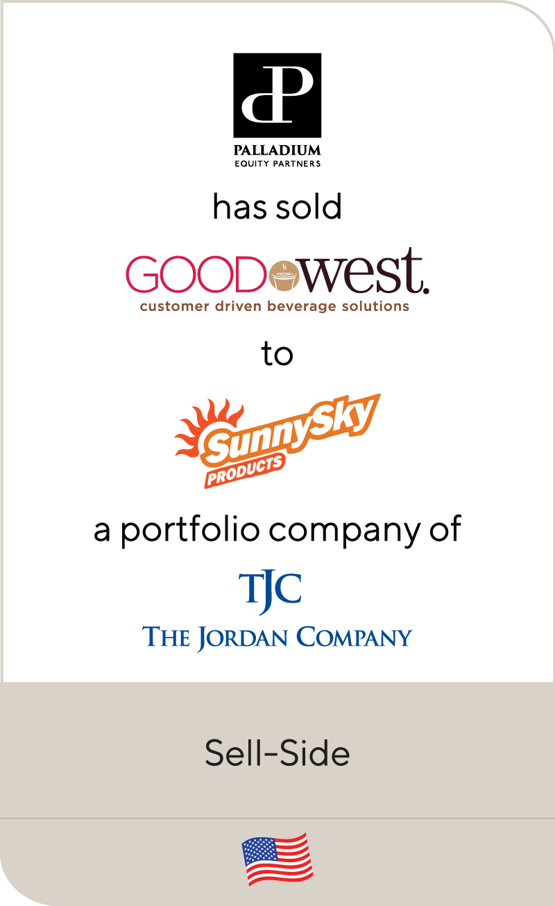 Palladium Equity Partners, LLC GoodWest Industries, Inc. The Jordan Company 2022