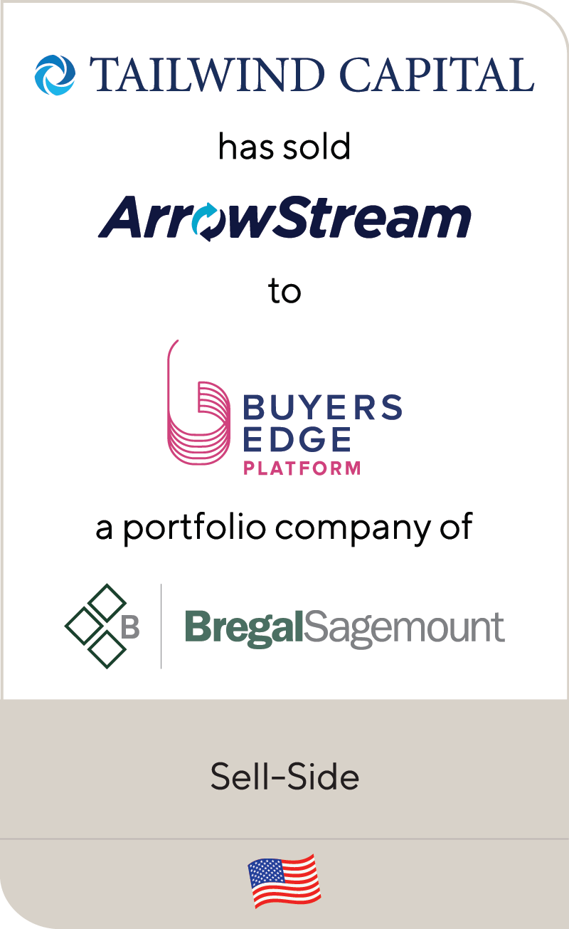 TailwindCapitalArrow StreamInc BuyersEdgePlatform BregalSagemount 2022