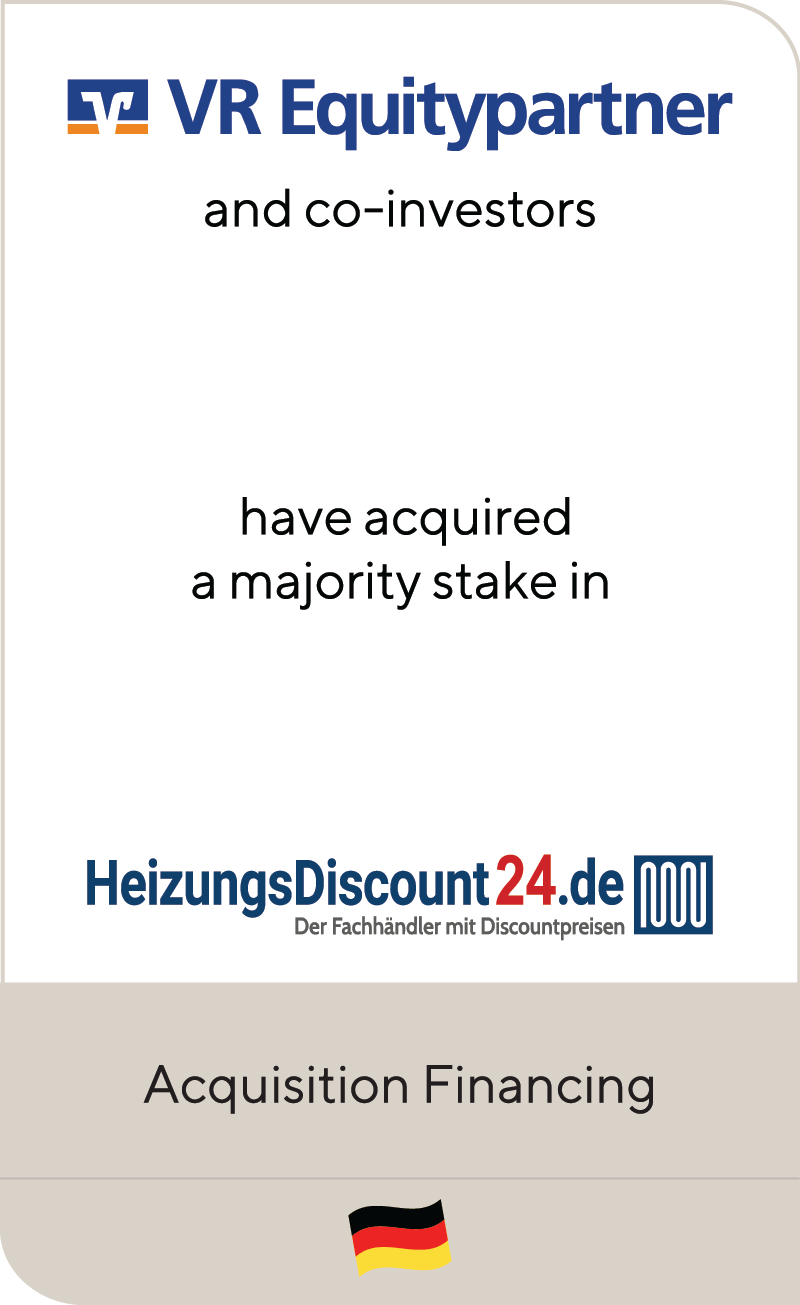 VR Equity Partners Heizungs Discount24.de 2022