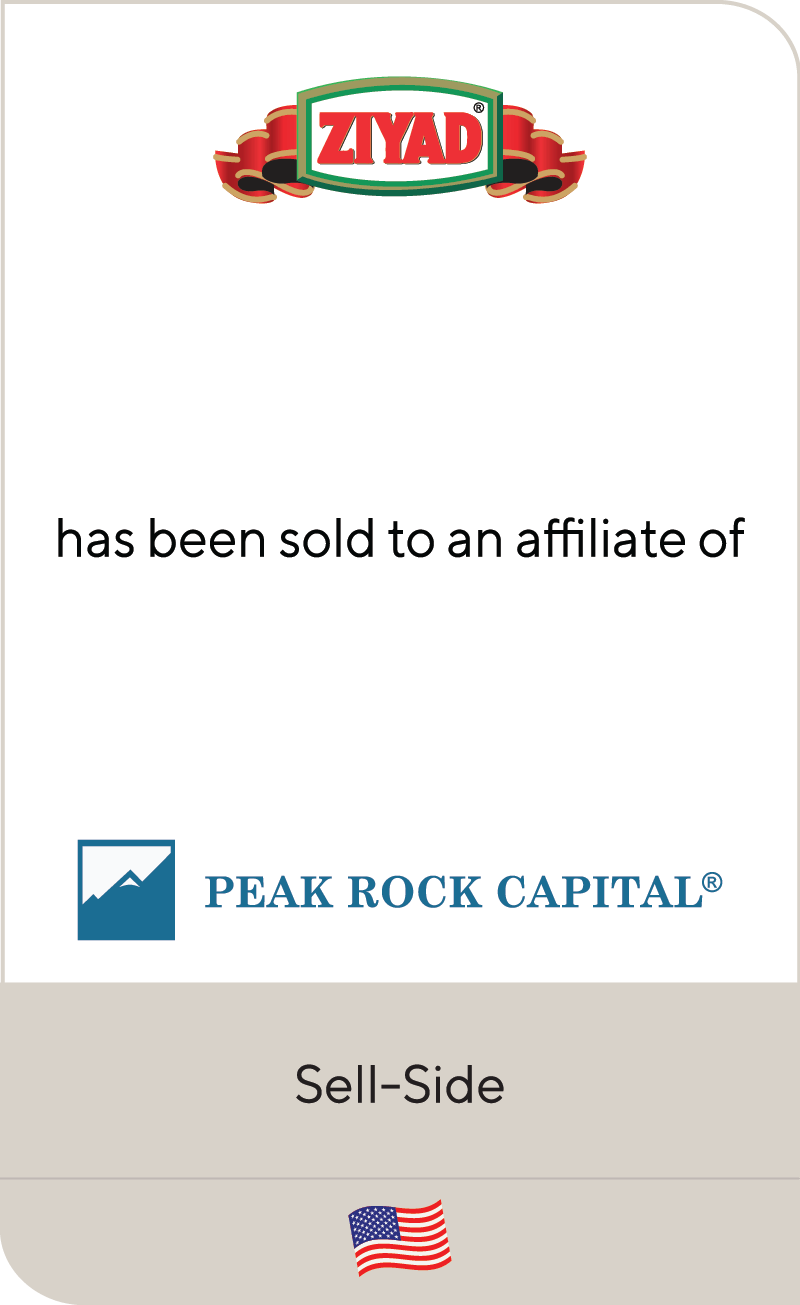 Ziyad Brothers Importing Peak Rock Capital 2022